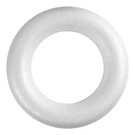 Creativ company styrofoam rings with flat back, 30cm