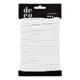 Creativ Company Lace Ribbon White, 10m