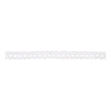 Creative Company Lace Ribbon White, 10m