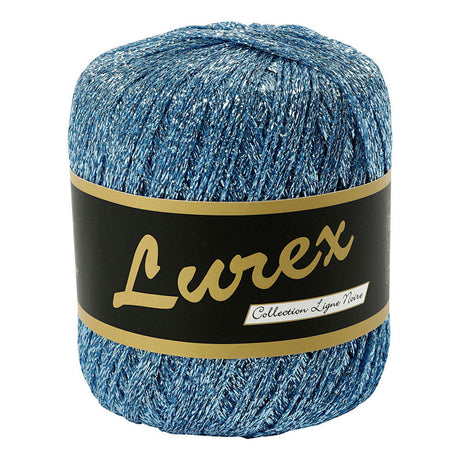 Creativ Company Lurex Glitter Yarn Luuchten blo, 160m