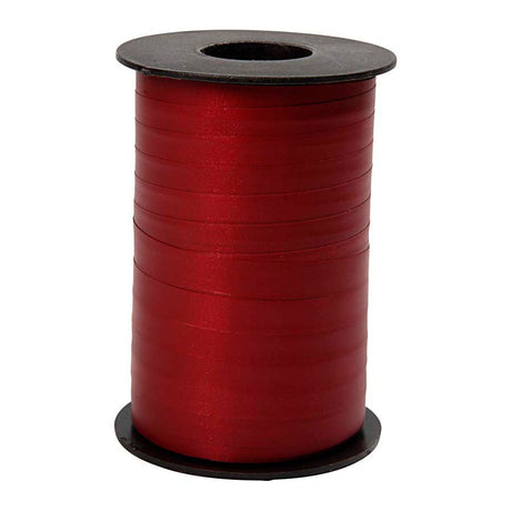 Creativ Firma https: www.cchobby.nl Geschenkband-b-10-mm-matt-darkred-250-m-1-roll
