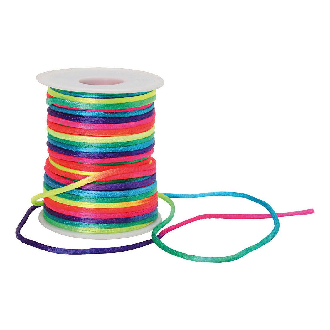 Creativ Company Macrame Cord Rainbow Colours, 40m