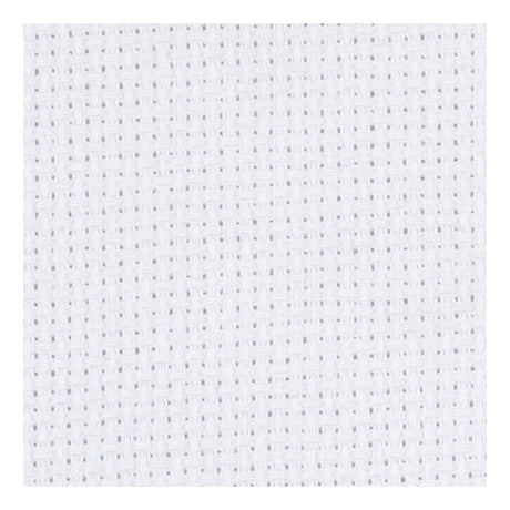 Creativ Company Aida white 70 squares per 10 cm, 50x50cm
