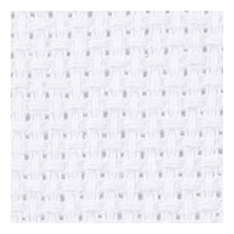 Creativ Company Aida white 70 squares per 10 cm, 50x50cm