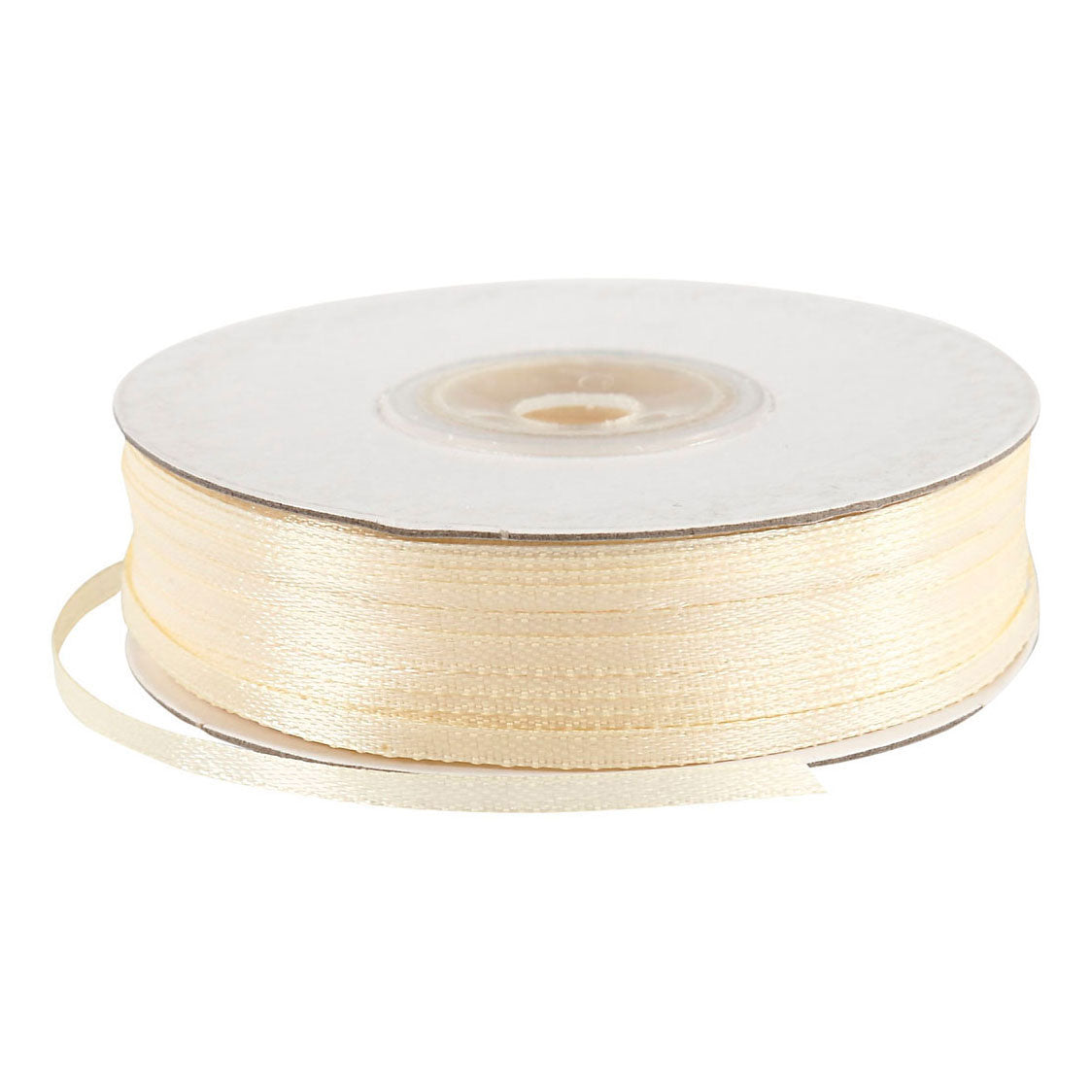 Creativ Company Satin ribbon Off-White, 100m