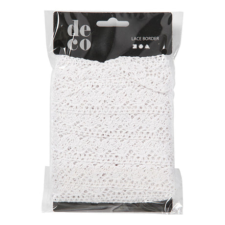 Fita de renda com malha criativa