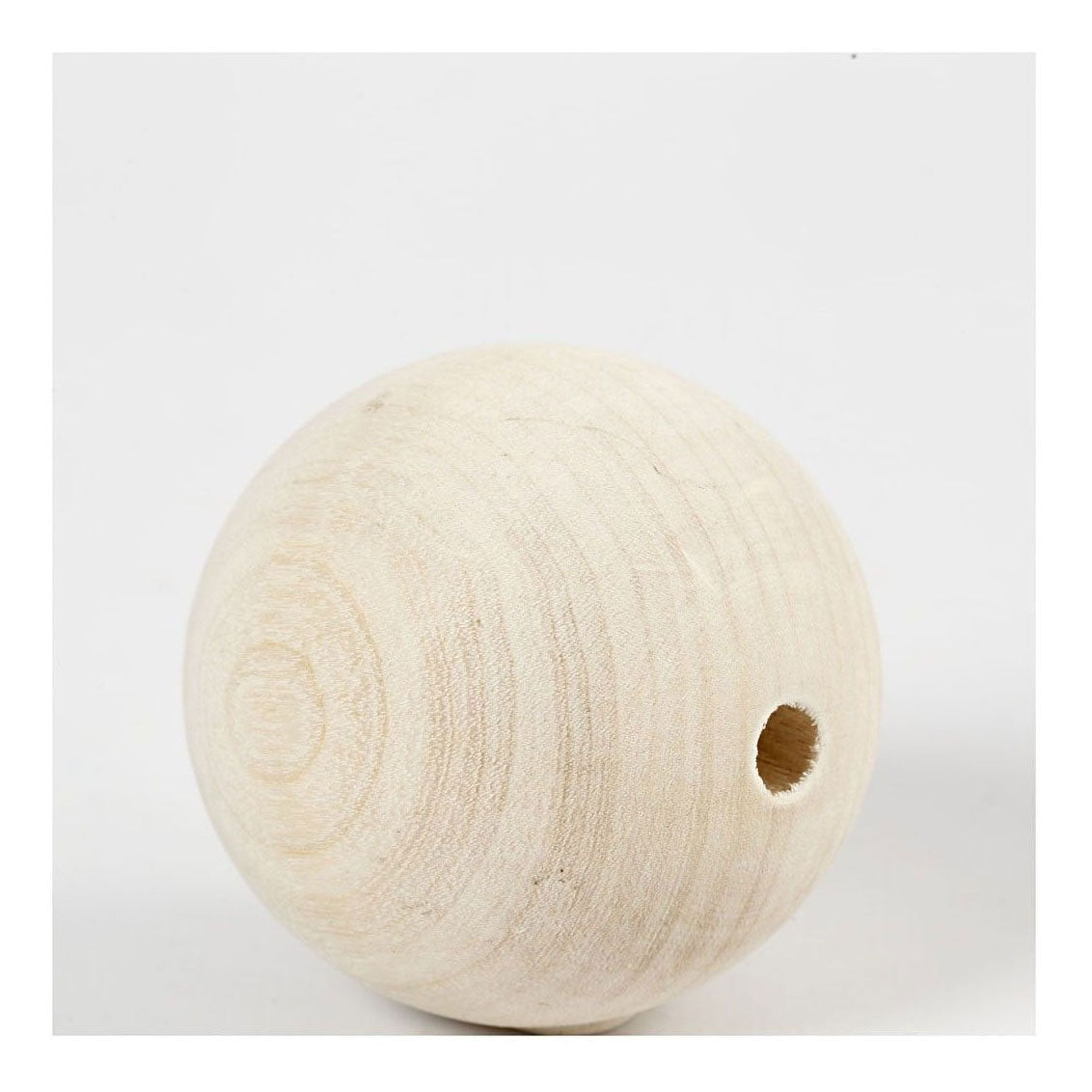 Creativ Company Wooden Bead 6 mm, 3st.