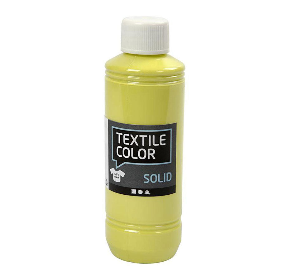 Creativ Company Textil Color que cubre la pintura textil Kiwi, 250 ml