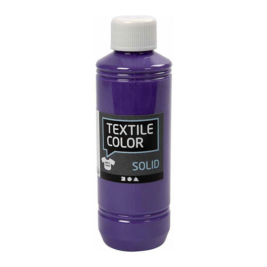 Creativ Company Textile Color Dekkende Textielverf Paars, 250ml