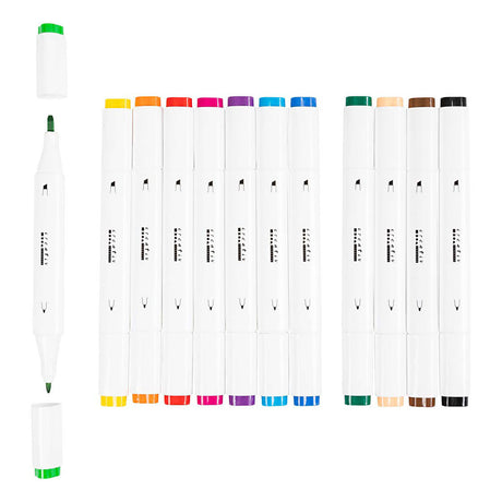 Kreativunternehmen https: www.cchobby.nl Zeichenmarker-Liniendicke-1-8-mm-Standardfarben-12-Stück-1-Box