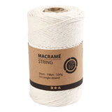 Creative Company Macrame Cord Off-White, 198m