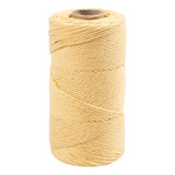 Creativ company cordon macramé 2 mm 198 m jaune clair