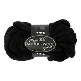 Creativ Company XL Yarn fra Acrylic Black, 15m