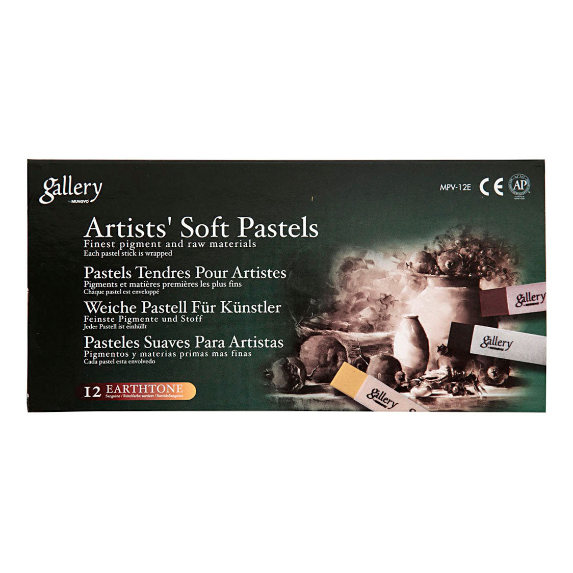 Creativ Company Gallery Soft pastel zestaw Brown Harmonie, 12.