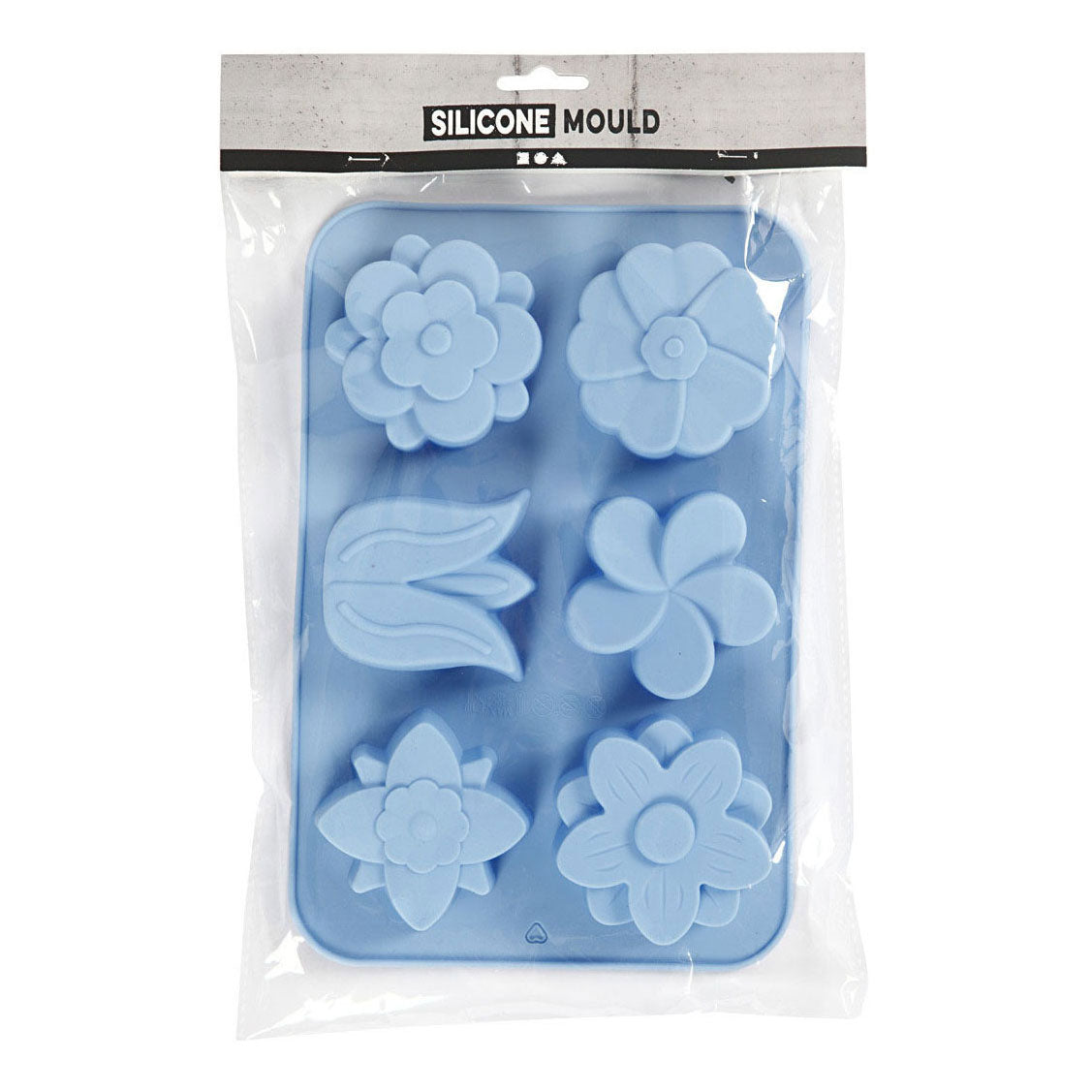 Creativ Company Silicone Forms Flowers Pourmal