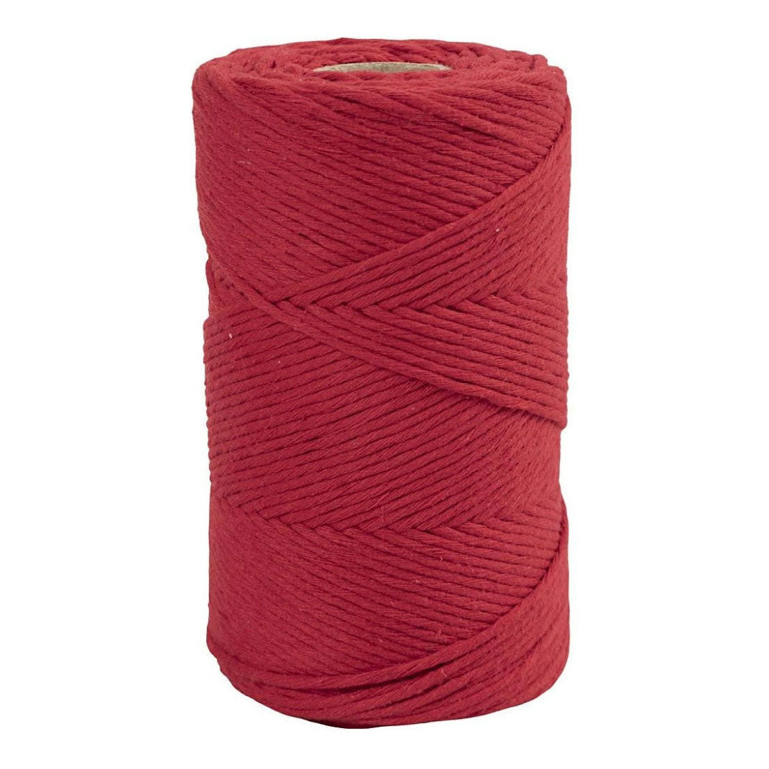 Creativ Company Macrame Cord Red, 198m