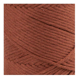 Creativ Company macrame cord - burnt orange, 198m