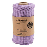 Creativ Company Macrame Cord Purple, 55m