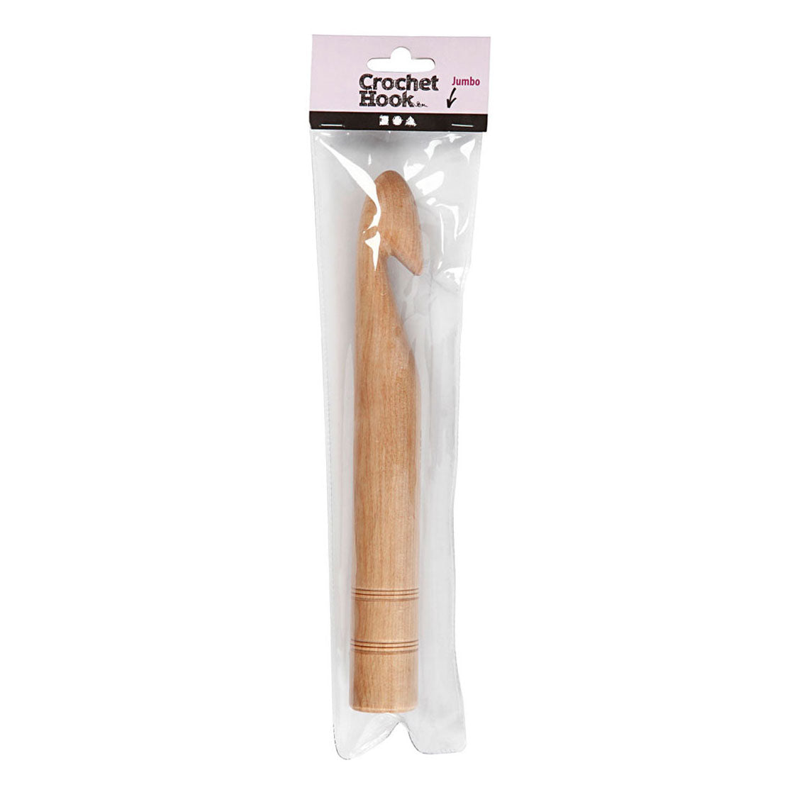 Creativ Company Wooden Crochet Hook No 30, 23 cm