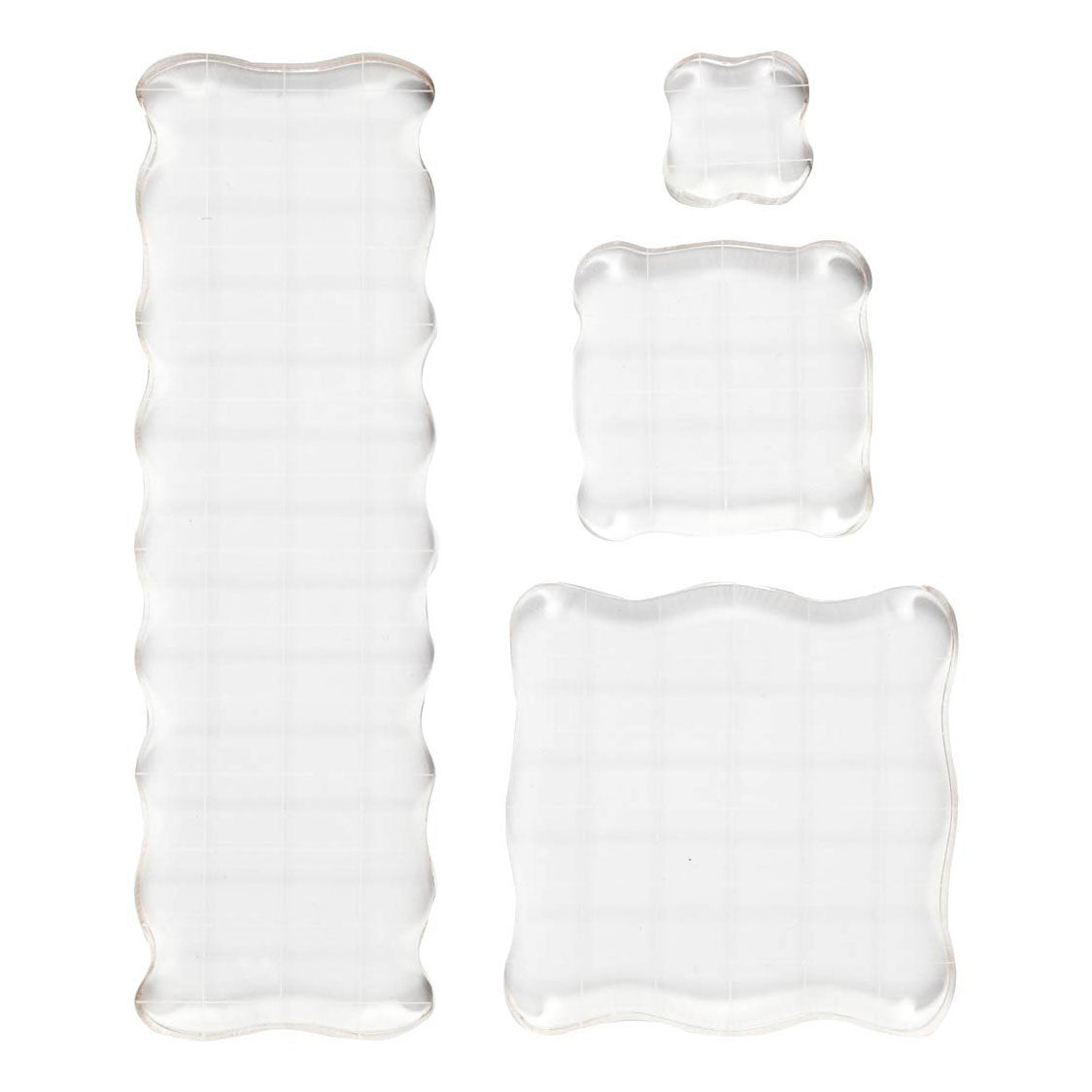 Creativ Firma https: www.cchobby.nl Stempel block-size-2-5x2-5-5x5-7-6x7-6-5x16-5-cm-thickness-1-cm-4-piece-1-box