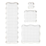 Creativ Firma https: www.cchobby.nl Stempel block-size-2-5x2-5-5x5-7-6x7-6-5x16-5-cm-thickness-1-cm-4-piece-1-box