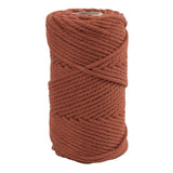 Creativ Company Macrame Cord Bunt Orange, 55m