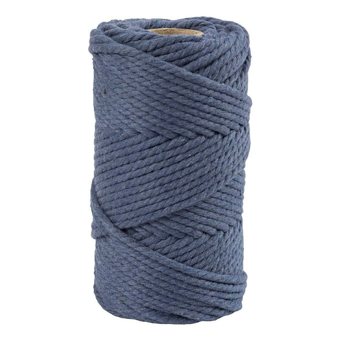 Creativ Company macrame cord blue, 55m