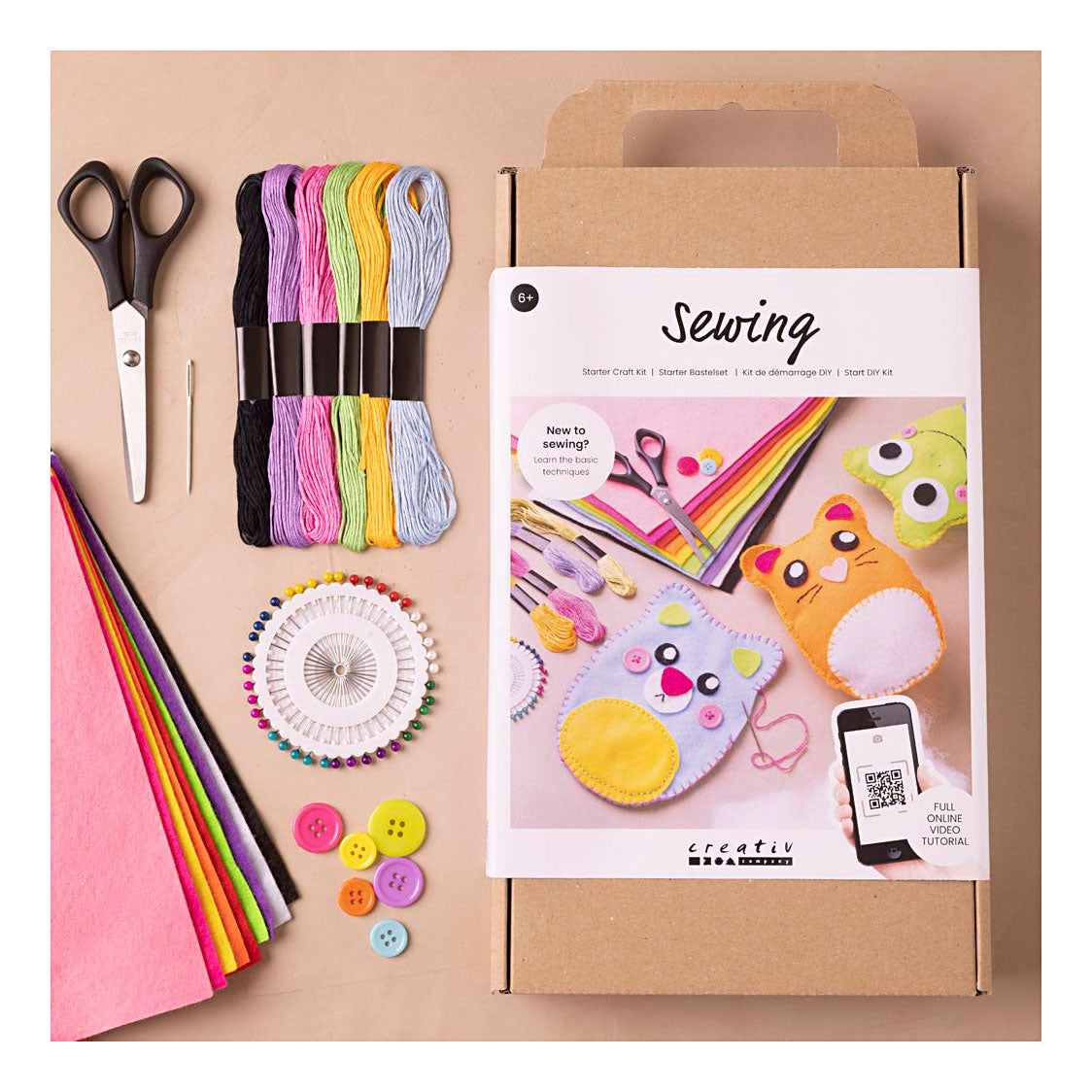 Creativ Company Starter Hobbyset Sew