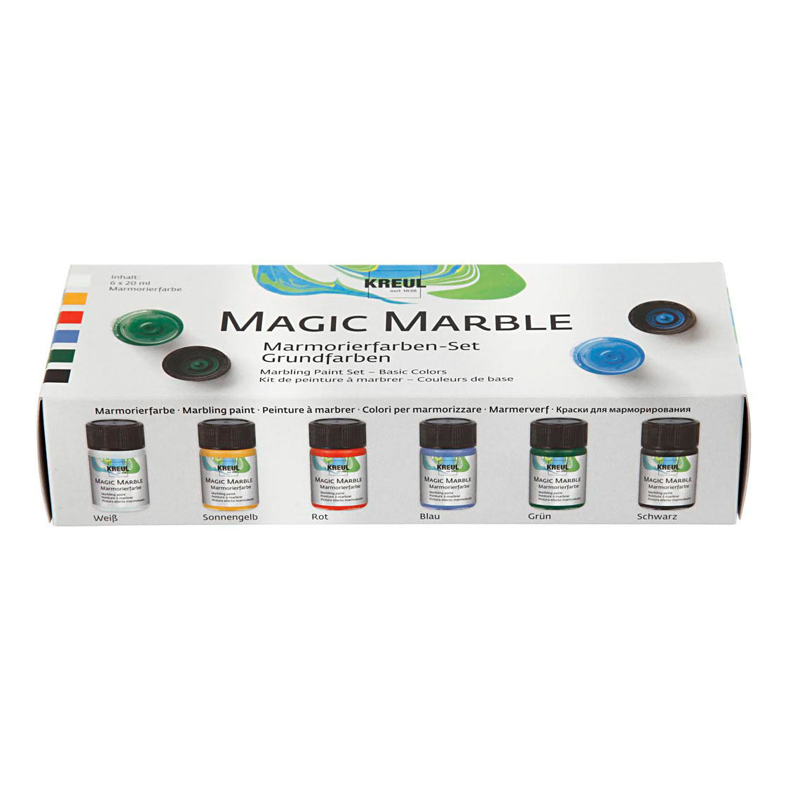 Creativ Company Marble Paint, 6x20ml