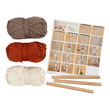 Kreativt selskap https: www.cchobby.nl hobbyset-macrame-bloemenhanger-1-doos