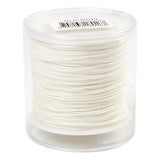 Creativ Company Polyester Cord White 1 mm, 50m