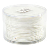 Creativ Company Polyester Cord White 1 mm, 50m