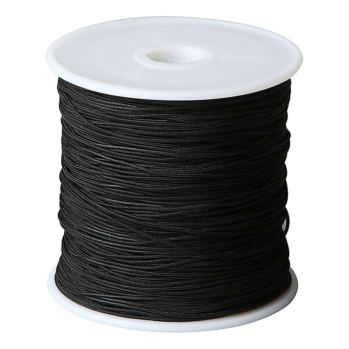 Crétiv Company Polyester Cord Black 1 mm, 50m