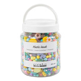 Creativ Company plastperler farger, 700 ml