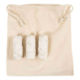 Borsa per macrame hobbyset di creativ aziendale bianco