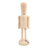 Creativ céges fa figura lábon, 45cm