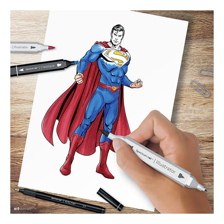 Kreativt selskap https: www.cchobby.nl hobbyset-illustration-superman-diverse-colours-1-doos