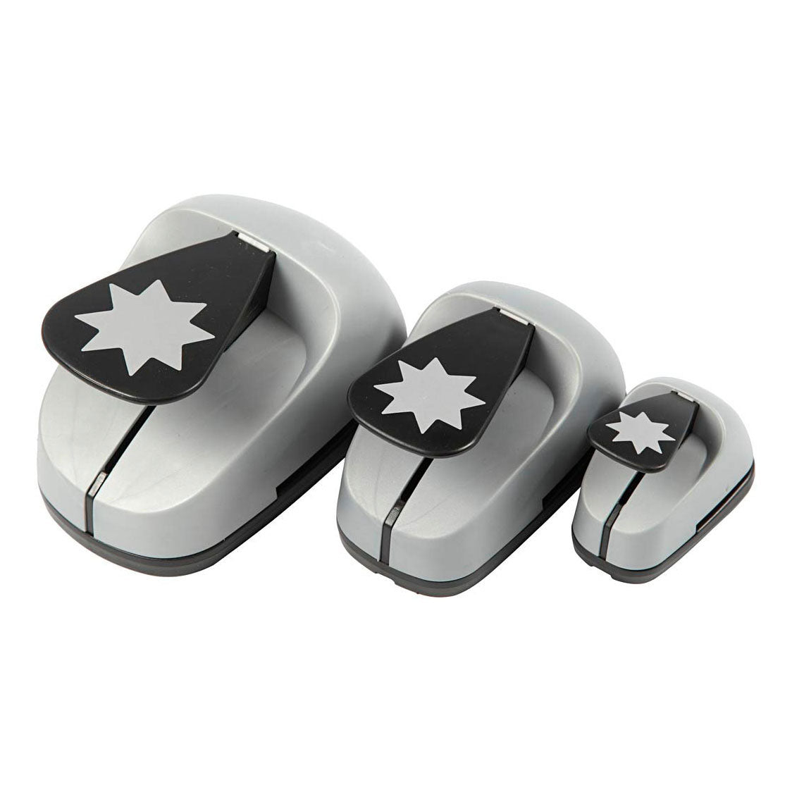 Creativ Company Punching Set Graphic Star, 3. plass.