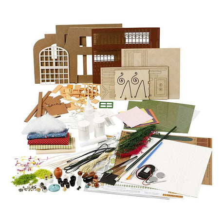 Creativ company diy miniature room garden craft set