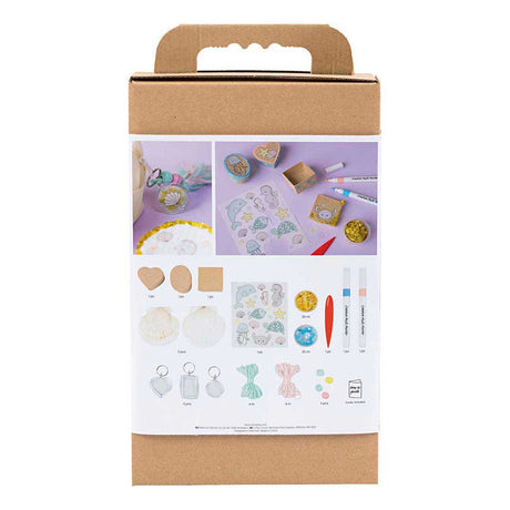 Creativ kompanija https: www.cchobby.nl hobbyset-decoration-boxes-shells-keychains-pastelcolors-1-box