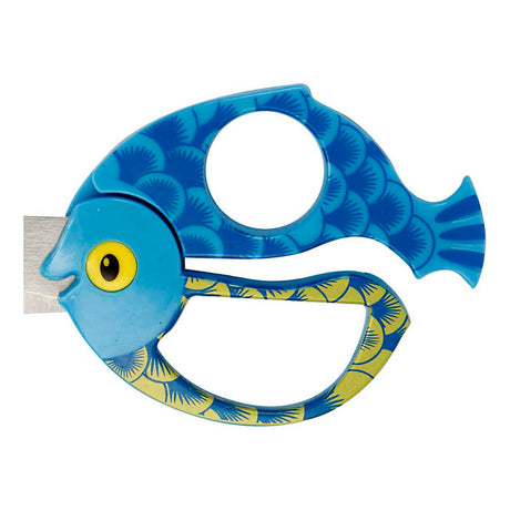 Creativ company fiskars ciseaux pour enfants avec motif animal, poisson, L : 13 cm, 1 pièce