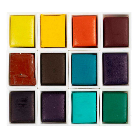 Creativ Company Art Watercolour Paint Flowers & Landscapes - 12 Colours