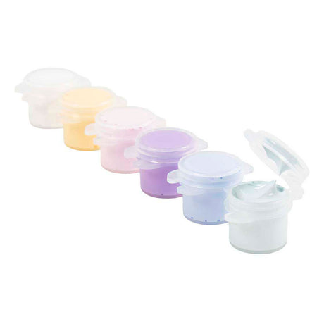 Creativ company plus color akrilna barva, pastelne barve, 6x5 ml 1 škatla