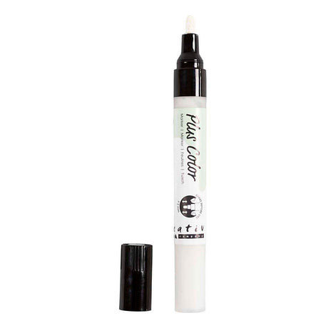 Creativ company plus marqueur de couleur, l : 14,5 cm, largeur de trait 1-2 mm, blanc cassé, 5,5 ml, 1 pièce