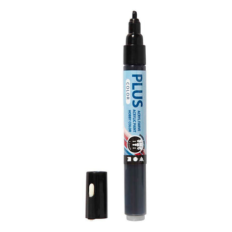 Barevný fix Creotime plus 1-2mm - černý