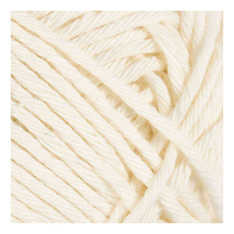 Creativ company katoengaren afm 8 8 l: 80-85 m off-white - 50gr.