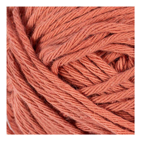 Creativ Company cotton yarn size 8/8 length: 80-85 m terracotta - 50g.
