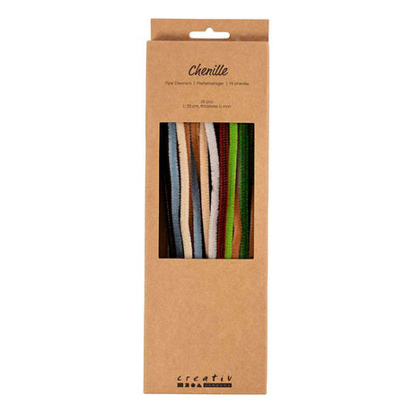 Creativ Firma chenille 6mm x 30cm natierlech - 25 Stéck.