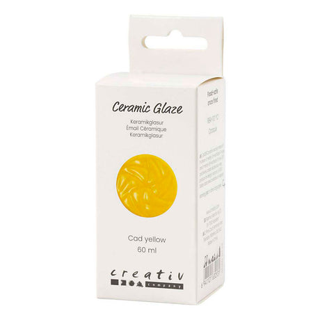 Esmalte cerâmico Creativ Company 984-1101 c amarelo cad opaco - 60ml
