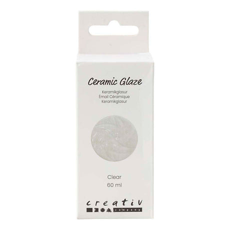 Keramická glazúra Creativ company 984-1101 c transparentná číra - 60ml
